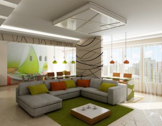 Проекты » Квартиры » Дизайн проект квартиры 2