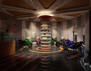 Проекты » Коммерческие помещения » Дизайн проект офиса Yamaha