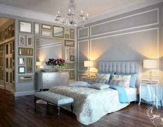 Дизайн » Спальни » Дизайн спальни в классическом стиле