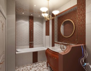 Дизайн » Ванной » Классический стиль ванной